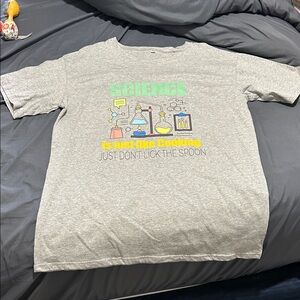 Gray Science Graphic T-Shirt